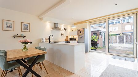 Gezinswoning aan het Salamanderveen 246 in Spijkenisse. Een van de woningen in de kijker.
