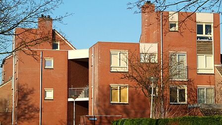 Appartementen en maisonnettes in de wijk De Akkers in Spijkenisse