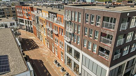 Studio's en tweekamerappartementen in het centrum van Spijkenisse.