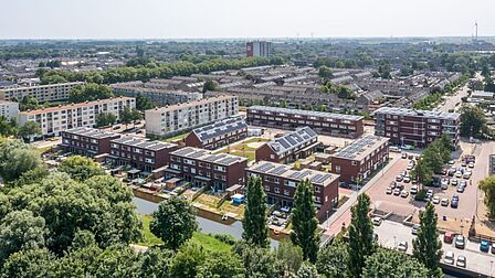 Luchtfoto van de eerste fase van Stella Nova.