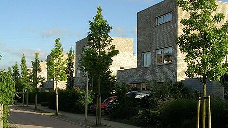 Grote vrijstaande woningen in Maaswijk in Spijkenisse.